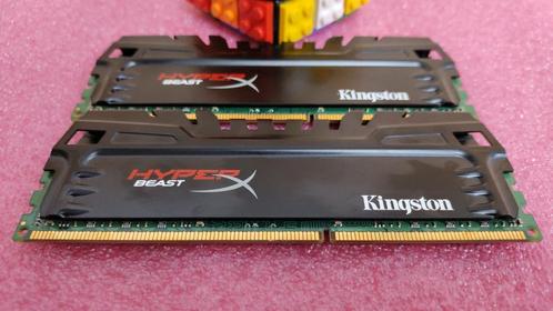 Kingston 8GB (2x4) DDR3 1600Mhz HyperX Beast, Computers en Software, RAM geheugen, Zo goed als nieuw, 8 GB, DDR3, Ophalen of Verzenden