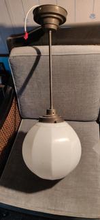 Oude school lamp., Antiek en Kunst, Ophalen