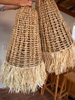 Lampenkappen raffia, Huis en Inrichting, Ophalen of Verzenden, Nieuw, Rond