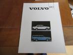Folder Volvo 240 sedan, Volvo 240 stationcar 1985, Volvo, Zo goed als nieuw, Volvo, Ophalen of Verzenden