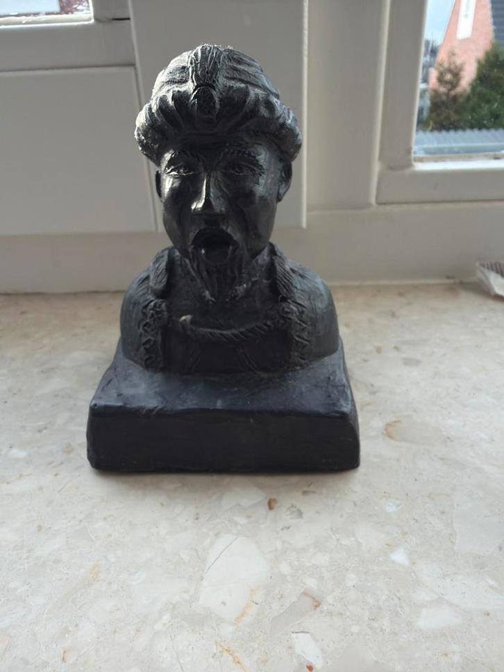 beeld van een gaper (drogisterij), Antiek en Kunst, Kunst | Beelden en Houtsnijwerken, Ophalen of Verzenden