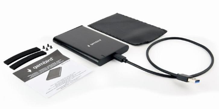gembird behuizing, Computers en Software, Harde schijven, Nieuw, Extern, HDD, USB, Ophalen of Verzenden