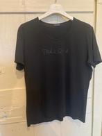 PAUL&SHARK zwart dames t-shirt +logo  k.m  42, Zwart, Maat 42/44 (L), Ophalen of Verzenden, Zo goed als nieuw