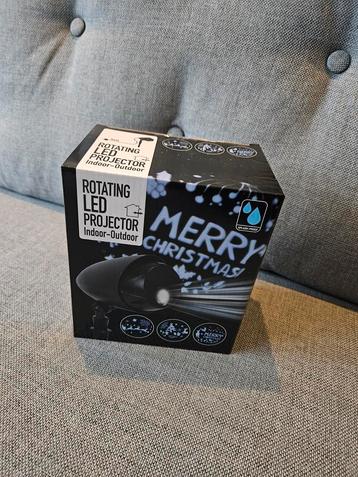 Kerst led projector nieuw in doos 