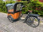 Babboe curve e bakfiets electrisch incl huif en regenhoes, Fietsen en Brommers, Fietsen | Bakfietsen, Ophalen of Verzenden, Zo goed als nieuw