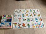 ABC bert en ernie vloer puzzel, Kinderen en Baby's, Speelgoed | Kinderpuzzels, Ophalen of Verzenden, Meer dan 50 stukjes, Zo goed als nieuw