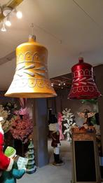 Grote kerstklokken Kerstman Denneappel Santa hanger, Diversen, Kerst, Ophalen of Verzenden, Nieuw