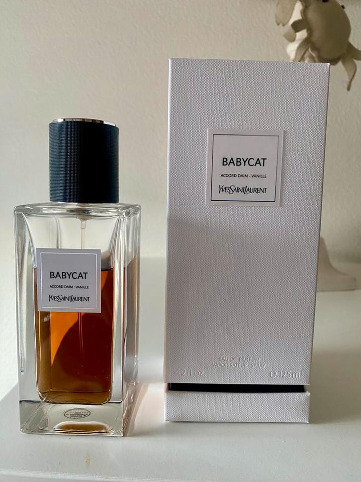 YSL Babycat Parfum 125ml !, Sieraden, Tassen en Uiterlijk, Uiterlijk | Parfum, Zo goed als nieuw, Verzenden