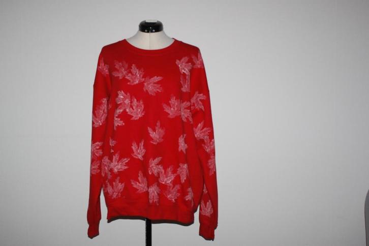 Designer trui One of a kind (echte bladeren print), Kleding | Heren, Truien en Vesten, Nieuw, Maat 56/58 (XL), Ophalen of Verzenden