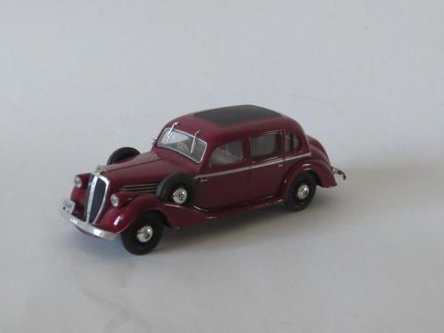 vooroorlogse rode limousine: Skoda Superb, topstaat, 1:43, Hobby en Vrije tijd, Modelauto's | 1:43, Zo goed als nieuw, Auto, Overige merken