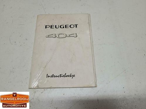 Origineel Nederlandstalig instructieboekje Peugeot 404 1971, Auto-onderdelen, Overige Auto-onderdelen, Peugeot, Gebruikt, Ophalen of Verzenden