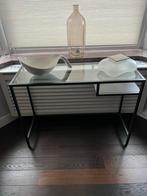 Glazen tafel met Metalen Frame Ikea, Ophalen, Minder dan 50 cm, 50 tot 100 cm, Tafelblad