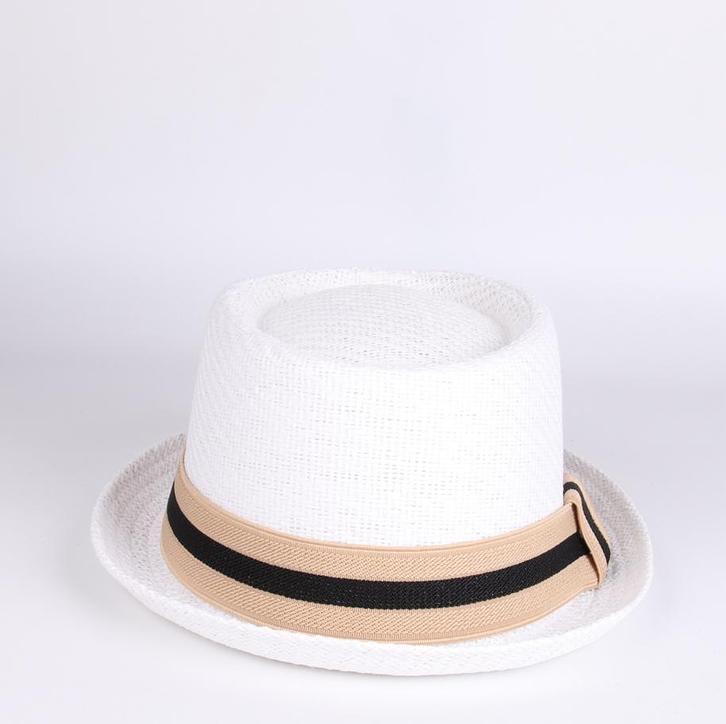 Witte stro pork pie hoed / heren dames zomer strand bowler, Kleding | Heren, Hoeden en Petten, Nieuw, Hoed, 58 of 59 cm (L, 7¼ of ⅜ inch)