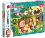 Clementoni: Masha en de Beer 104 stukjes, ., Nieuw, ., 6 jaar of ouder