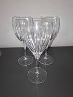wedgwood windsor glas glazen wijnglazen 3x kristal wit, Ophalen of Verzenden, Zo goed als nieuw, Overige typen