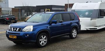 Nissan X-Trail 2.5 met 169PK, 4WD, Airco, Blauw, NW. APK!!!  beschikbaar voor biedingen