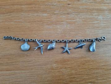 Zilveren 835  bedelarmband  beschikbaar voor biedingen