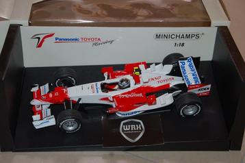 1:18 TOYOTA F1 PRESENTATION TRULLI 2007 Minichamps WRH beschikbaar voor biedingen