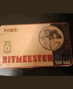 Vintage Ritmeester Sigarenblik - Fiat, Ophalen of Verzenden