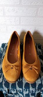 Tamaris Dames Schoenen (Echt leer / Suede), Maat 39, Tamaris, Verzenden, Geel, Ballerina's