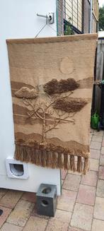 Jute Wandkleed met Boom Motief, Ophalen of Verzenden