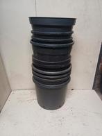 Diverse kweekpotten plantenpotten bloempotten, Kunststof, Gebruikt, Rond, Ophalen of Verzenden