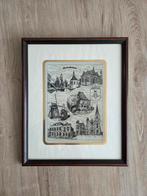 Leidschendam 47 x 39 cm, Antiek en Kunst, Kunst | Etsen en Gravures, Ophalen of Verzenden
