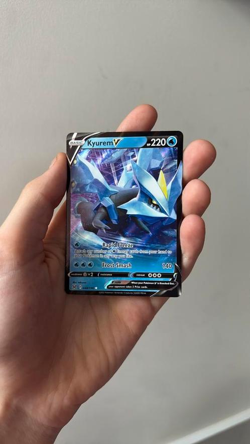 Kyurem EX, Hobby en Vrije tijd, Verzamelkaartspellen | Pokémon, Zo goed als nieuw, Losse kaart, Ophalen of Verzenden