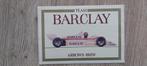 Vintage Sticker TEAM BARCLAY ARROWS - BMW., Verzamelen, Ophalen of Verzenden, Zo goed als nieuw, Sport