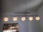 Stijlvolle hanglamp 5-lichts dimbaar – modern design, Ophalen, Zo goed als nieuw, Metaal of Aluminium