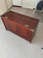 Dekenkist mahonie prachtig, Ophalen, Zo goed als nieuw, 50 tot 100 cm