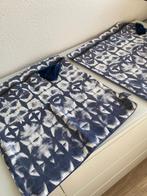 Kussenhoesjes, Huis en Inrichting, Woonaccessoires | Kussens, Ophalen of Verzenden, Zo goed als nieuw, Blauw, Vierkant