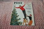 Vintage tijdschrift The saturday Evening post Kerst 1957, Ophalen of Verzenden, Gelezen