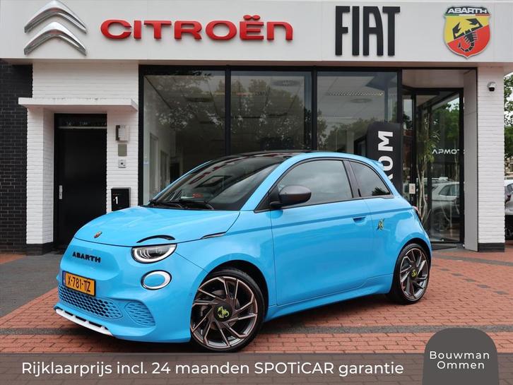 Abarth 500 E 42 kWh 155PK Automaat Turismo | JBL HIFI systee, Auto's, Abarth, Bedrijf, Te koop, ABS, Airbags, Airconditioning