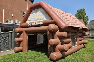 Opblaasbare Skihut huren 7x5 | Compleet feestpakket mogelijk beschikbaar voor biedingen