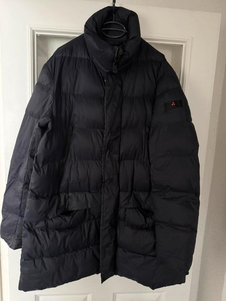 Peuterey Winterjas XL Donkerblauw, Kleding | Heren, Jassen | Winter, Zo goed als nieuw, Maat 56/58 (XL), Blauw, Ophalen of Verzenden