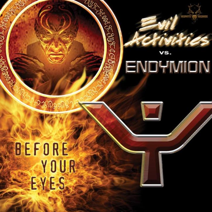 Evil Activities Vs. Endymion - Before Your Eyes (12"), Cd's en Dvd's, Vinyl | Dance en House, Gebruikt, Dance Populair, 12 inch