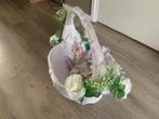 Bruiloft mand, Ophalen of Verzenden, Zo goed als nieuw, Versiering, Geboorte of Huwelijk