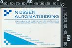 Sticker: Nijssen Automatisering - Helden Grashoek, Verzamelen, Verzenden, Zo goed als nieuw, Bedrijf of Vereniging