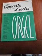 Die Operette und ihre Lieder., Muziek en Instrumenten, Bladmuziek, Overige soorten, Orgel, Gebruikt, Ophalen of Verzenden