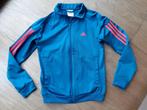 Groen/blauw (petrol) Adidas dames jackje maat 36, Ophalen, Maat 36 (S), Gedragen, Blauw