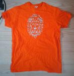 Oranje shirt met leeuw print. EK, Koniningsdag, Kleding | Heren, Ophalen, Nieuw, Oranje