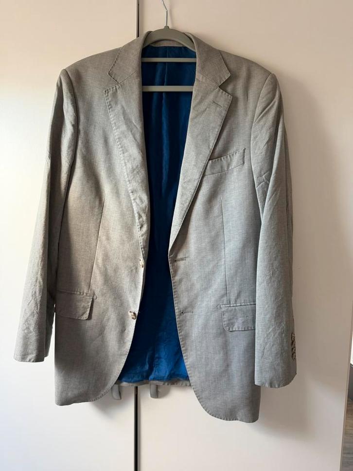 Suit supply blazer, Kleding | Heren, Kostuums en Colberts, Gedragen, Maat 46 (S) of kleiner, Grijs, Ophalen of Verzenden