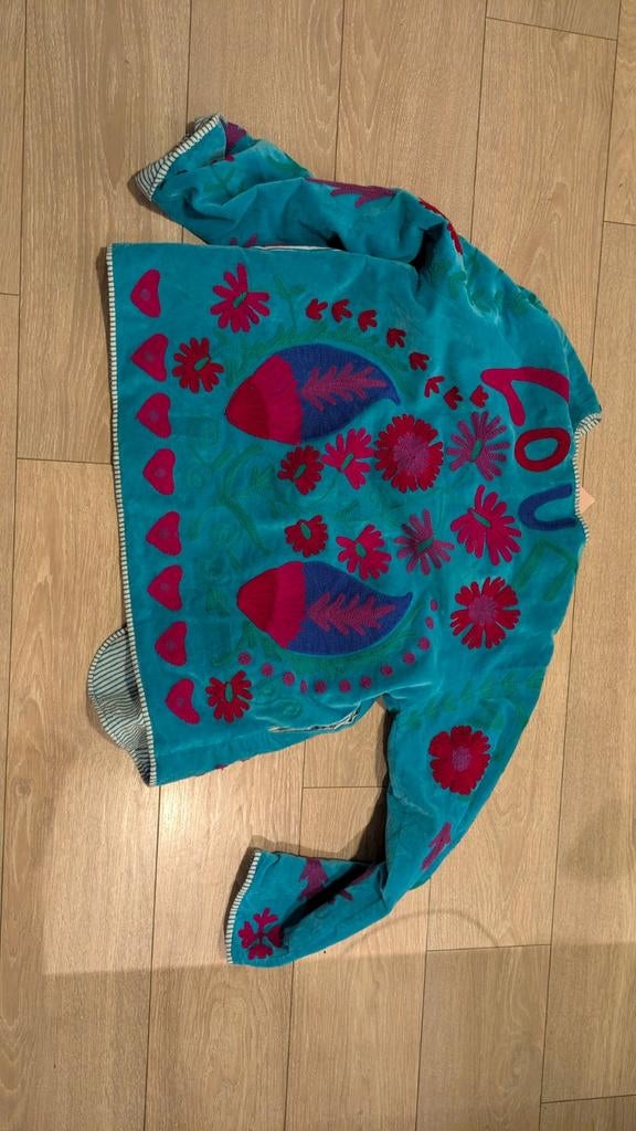 Prachtig nieuw jasje van Tout Vintage, Blauw, Maat 42/44 (L), Nieuw, Ophalen of Verzenden