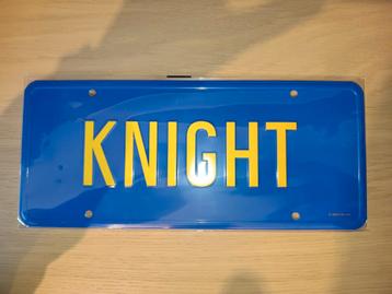 "nummerbord" Knight Rider "license plate" beschikbaar voor biedingen