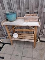 Oppot tafel hout, Ophalen, Zo goed als nieuw
