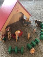 Houten kerststal Hema, Ophalen of Verzenden, Zo goed als nieuw, Poppenhuis