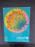 Unicef Legpuzzel Rond - 500 Stukjes, Ophalen of Verzenden, 500 t/m 1500 stukjes, Zo goed als nieuw, Legpuzzel