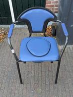 Nette toiletstoel/ po stoel, blauw, compleet, Diversen, Ophalen, Zo goed als nieuw