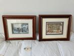 2 stuks Anton Pieck schilderijen 3D, Antiek en Kunst, Ophalen of Verzenden